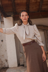Camisa Ofelia Beige